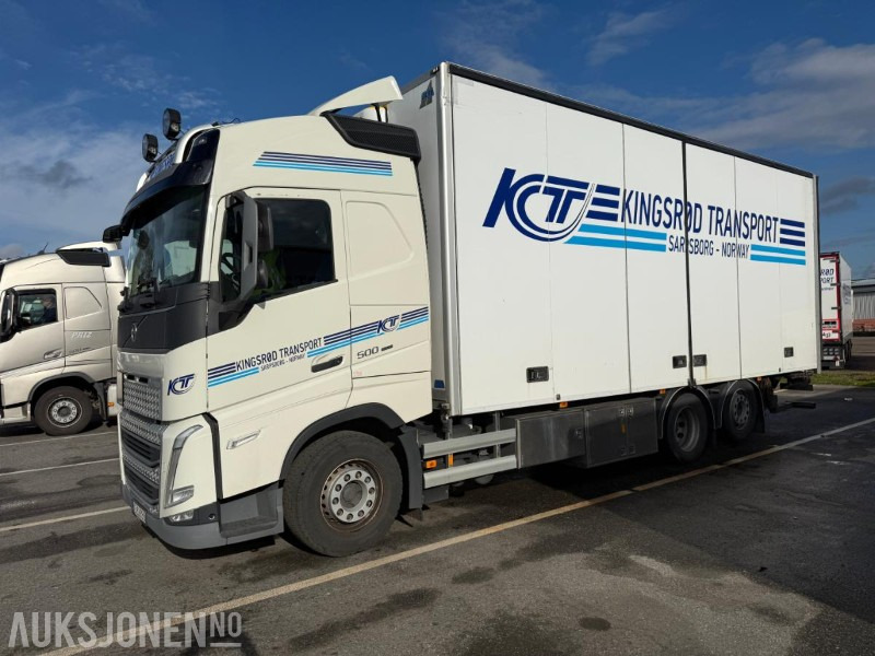 2021 Volvo FH SKAPBIL M/VARME I SKAPET - SERVICEAVTALE FULL SIDEÅPNING. - Box truck: picture 1 2021 Volvo FH SKAPBIL M/VARME I SKAPET - SERVICEAVTALE FULL SIDEÅPNING. - Box truck: picture 1