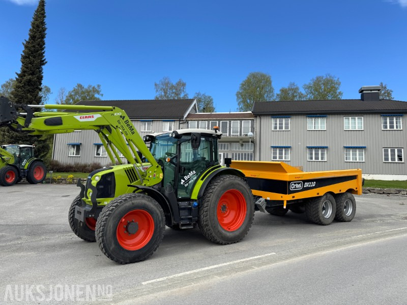 2022 Claas Arion 450 med laster - Farm tractor: picture 2 2022 Claas Arion 450 med laster - Farm tractor: picture 2