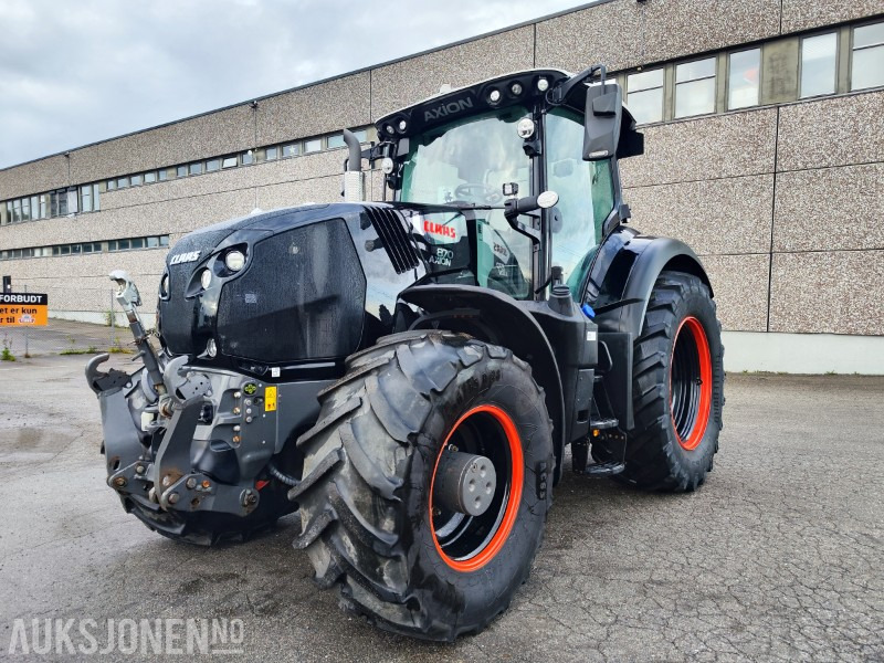 2022 Claas Axion 870 C-Matic CIS+– 301 hk – KUN 1614 TIMER – Godt utstyrt! - Farm tractor: picture 1 2022 Claas Axion 870 C-Matic CIS+– 301 hk – KUN 1614 TIMER – Godt utstyrt! - Farm tractor: picture 1