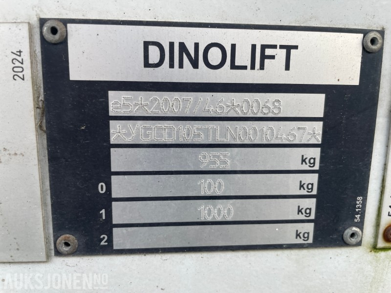 2022 Dino 105 TL Dino 105 TL - Aerial platform: picture 5 2022 Dino 105 TL Dino 105 TL - Aerial platform: picture 5