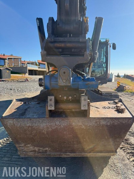 Excavator 2022 Volvo EC220EL BELTEGRAVER ROTOTILT SERVICEHISTORIKK: picture 14