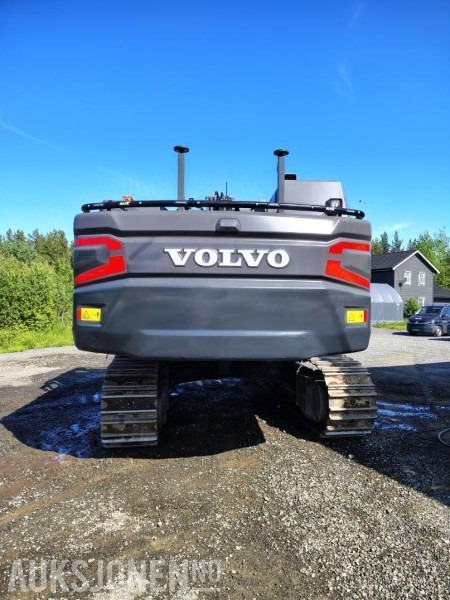 Excavator 2022 Volvo EC350EL beltegraver med webasto tansskuffe og Soosan pigghammer: picture 11