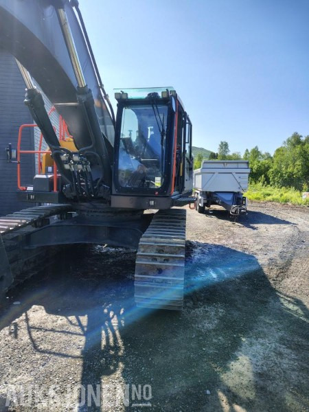 Excavator 2022 Volvo EC350EL beltegraver med webasto tansskuffe og Soosan pigghammer: picture 10