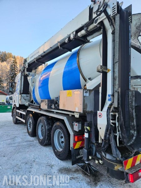 2023 Scania R-serie båndbil / 8x2 tridem / 61295 km - Concrete mixer truck: picture 2 2023 Scania R-serie båndbil / 8x2 tridem / 61295 km - Concrete mixer truck: picture 2