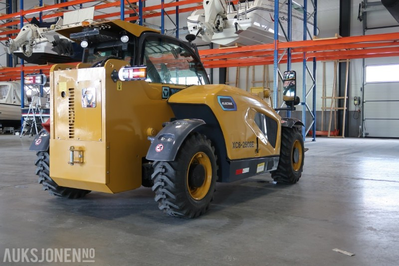 2023 XCMG XC6-2506E Elektrisk teleskoptruck - Skuff - Gafler - Lader, Kun 13 Timer - Telescopic handler: picture 5 2023 XCMG XC6-2506E Elektrisk teleskoptruck - Skuff - Gafler - Lader, Kun 13 Timer - Telescopic handler: picture 5