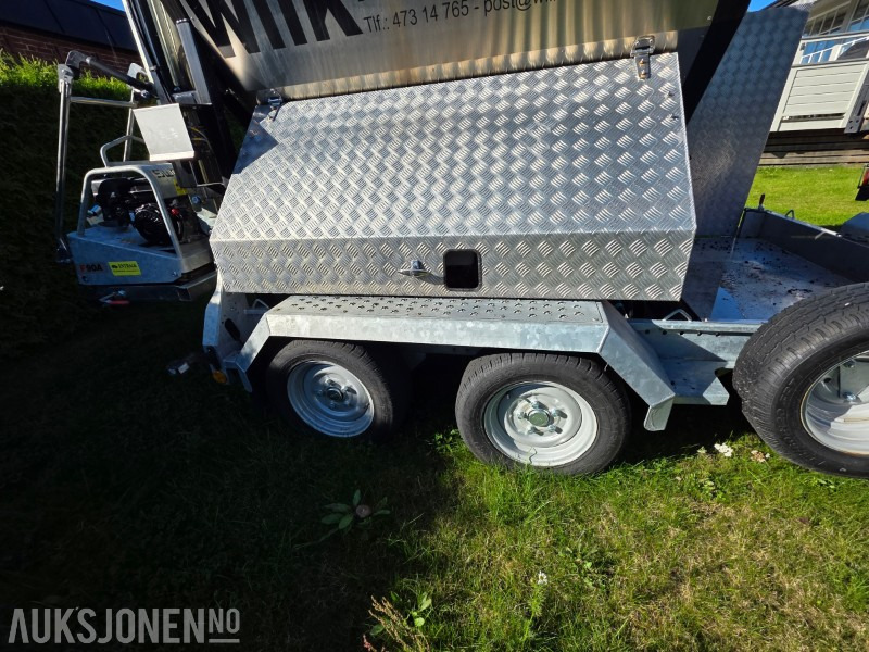 Construction equipment 2024 Brian James Trailers A-Type asfalthenger med 2021 Svepac F 90A vibroplate 2.9kW, 2022 Honda EU22i strømaggregat og utstyr: picture 19