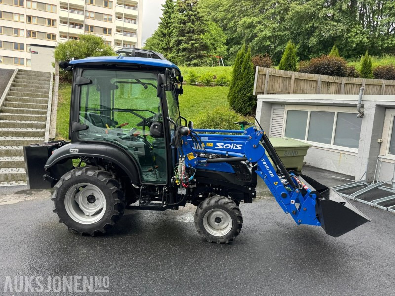 2024 Solis 26 HST minitraktor | kun 15 timer | 4WD | frontlaster m/ skuffe | varmeapparat - Farm tractor: picture 4 2024 Solis 26 HST minitraktor | kun 15 timer | 4WD | frontlaster m/ skuffe | varmeapparat - Farm tractor: picture 4