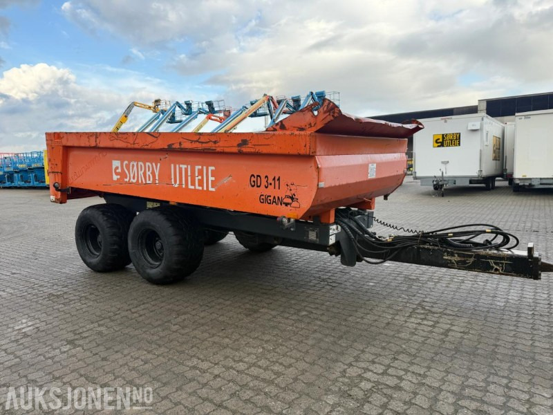 2015 Gigant Traktorhenger - 2 akslet. - Agricultural machinery: picture 2 2015 Gigant Traktorhenger - 2 akslet. - Agricultural machinery: picture 2