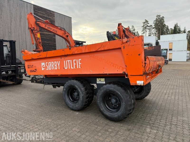 2015 Gigant Traktorhenger - 2 akslet. - Agricultural machinery: picture 5 2015 Gigant Traktorhenger - 2 akslet. - Agricultural machinery: picture 5