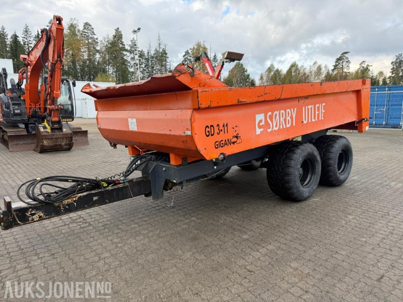 2015 Gigant Traktorhenger - 2 akslet. - Agricultural machinery: picture 1 2015 Gigant Traktorhenger - 2 akslet. - Agricultural machinery: picture 1