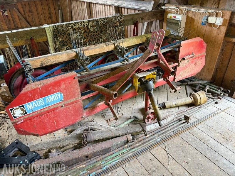 Mads Amby P-900/6 Sidevender/høyvender - Agricultural machinery: picture 1 Mads Amby P-900/6 Sidevender/høyvender - Agricultural machinery: picture 1