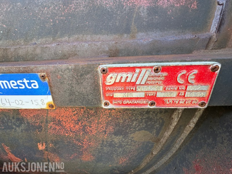 1998 GMI HDA280 Diagonalplog - Attachment for Construction machinery: picture 4 1998 GMI HDA280 Diagonalplog - Attachment for Construction machinery: picture 4