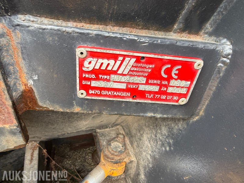 2008 GMI DIAGONALPLOG HDA 265 S - Attachment for Construction machinery: picture 3 2008 GMI DIAGONALPLOG HDA 265 S - Attachment for Construction machinery: picture 3
