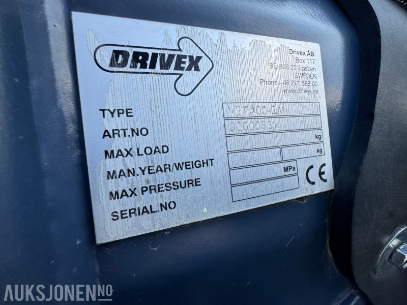 2018 Drivex vikeplog 2400 - BM Feste - Attachment for Construction machinery: picture 3 2018 Drivex vikeplog 2400 - BM Feste - Attachment for Construction machinery: picture 3