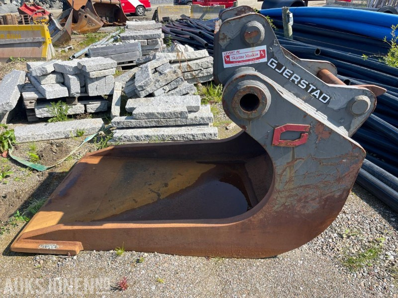 2018 Gjerstad Renske/Plastringsskuffe med G90 feste - Attachment for Construction machinery: picture 1 2018 Gjerstad Renske/Plastringsskuffe med G90 feste - Attachment for Construction machinery: picture 1