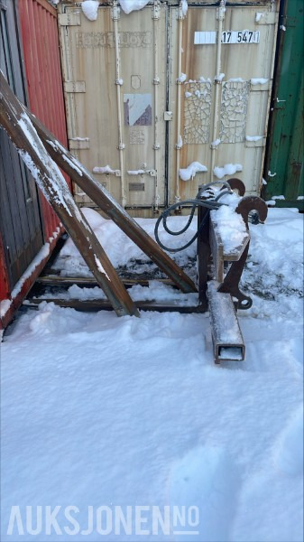 Hydrauliske pallegaffler med forlengere, med bm feste - Attachment for Construction machinery: picture 5 Hydrauliske pallegaffler med forlengere, med bm feste - Attachment for Construction machinery: picture 5