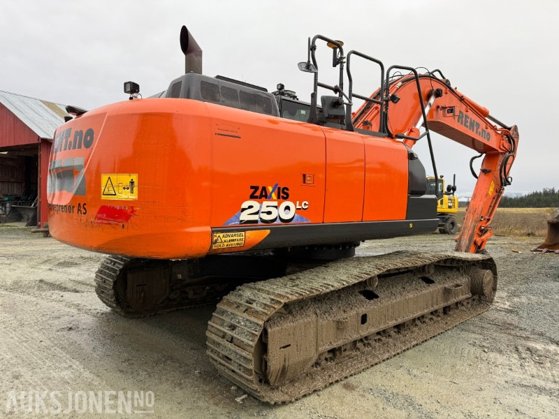 Hitachi ZX250 LC-6 EC223, GPS, Sentralsmøring, 2 skuffer, LED - Excavator: picture 5 Hitachi ZX250 LC-6 EC223, GPS, Sentralsmøring, 2 skuffer, LED - Excavator: picture 5