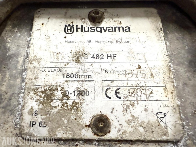 Construction equipment Husqvarna veggsag / strømforsyning / Fjernkontroll med lader: picture 7