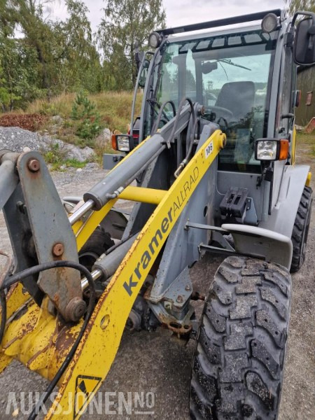 Kramer Allrad 750 kompakt hjullaster med 2 stk skuffer og pallegafler / 1765 timer - Wheel loader: picture 5 Kramer Allrad 750 kompakt hjullaster med 2 stk skuffer og pallegafler / 1765 timer - Wheel loader: picture 5
