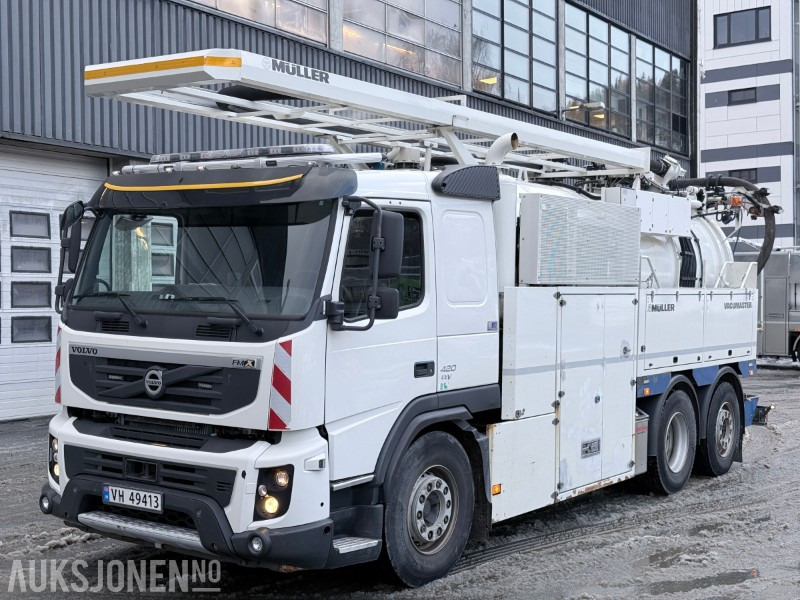 2013 Volvo FMX 420 suge/spylebil - 129 516km! - Municipal/ Special vehicle: picture 1 2013 Volvo FMX 420 suge/spylebil - 129 516km! - Municipal/ Special vehicle: picture 1