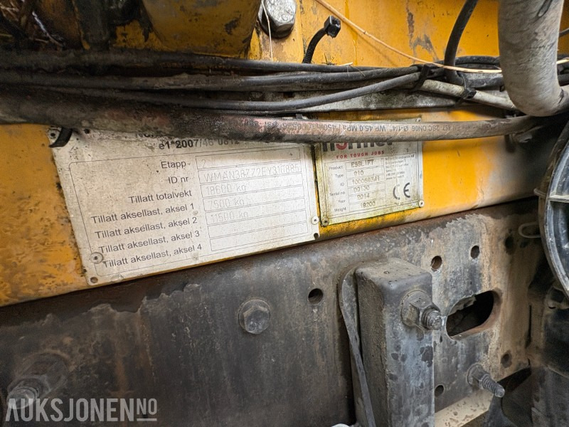 Municipal/ Special vehicle 2014 MAN TGM 18.340 Normet Esslift 810 liftbil - 15 888 km: picture 20