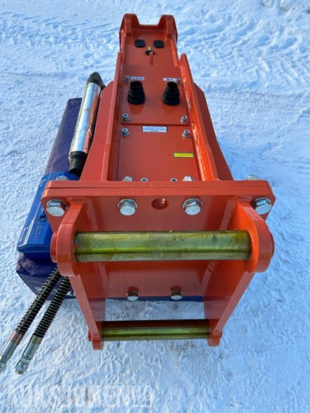 NY KM 1000 PIGGHAMMER s60-FESTE CE merket GARANTI - Hydraulic hammer: picture 2 NY KM 1000 PIGGHAMMER s60-FESTE CE merket GARANTI - Hydraulic hammer: picture 2