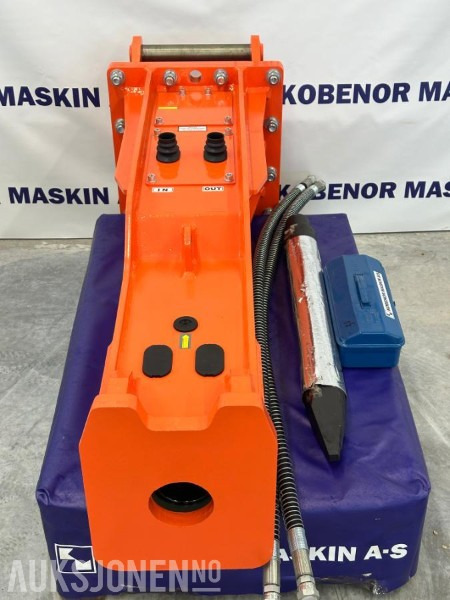 NY KM 1000 PIGGHAMMER s60-FESTE CE merket GARANTI - Hydraulic hammer: picture 3 NY KM 1000 PIGGHAMMER s60-FESTE CE merket GARANTI - Hydraulic hammer: picture 3