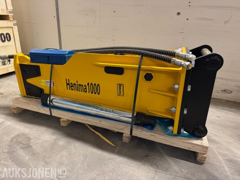Ny Henima pigghammer til 10-15 tonns gravemaskin S60 m/garanti - Hydraulic hammer: picture 1 Ny Henima pigghammer til 10-15 tonns gravemaskin S60 m/garanti - Hydraulic hammer: picture 1