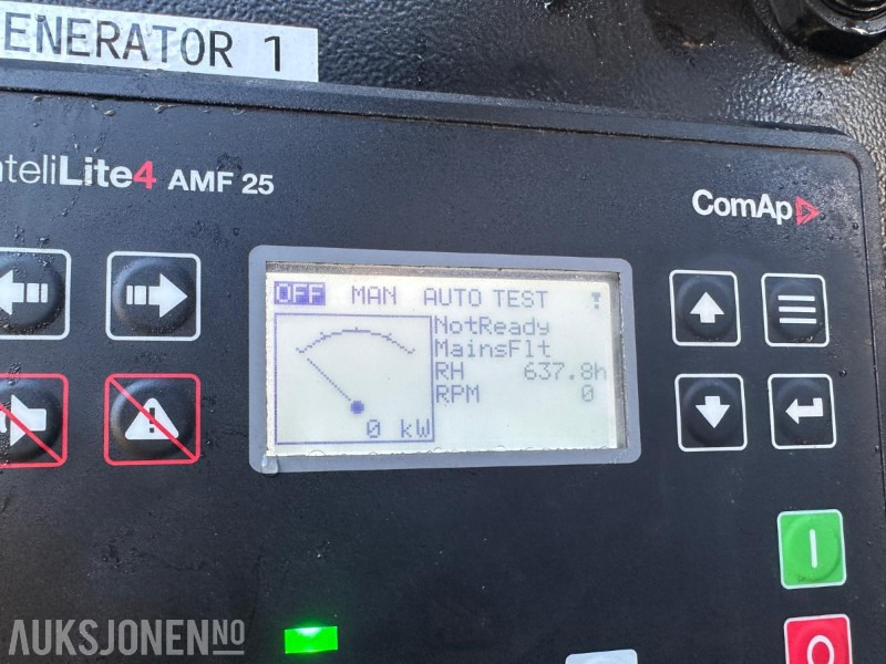 Construction equipment ONIS VISA D250GX – 250 kVA / DEUTZ – 637 t – 2025-modell – lydisolert kabinett: picture 12 Construction equipment ONIS VISA D250GX – 250 kVA / DEUTZ – 637 t – 2025-modell – lydisolert kabinett: picture 12