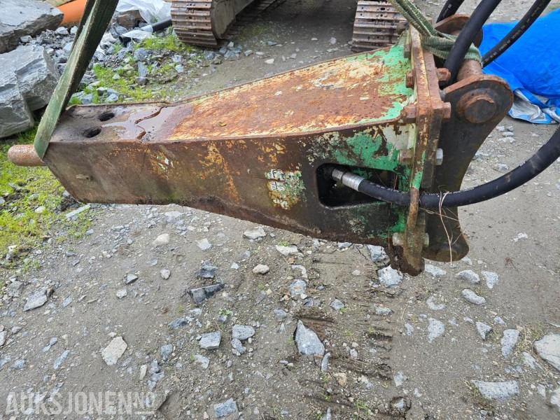 Construction equipment Pigghammer - Montabert 125 SX med s50 feste: picture 1