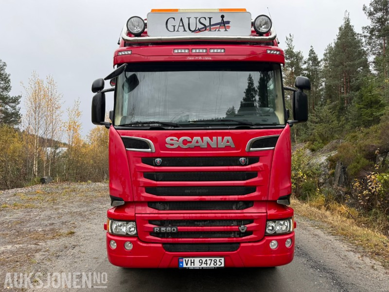 2018 Scania R580-V8-6x4-EURO6-260.000km-Tippsemi m/ Langendorf tralle - Tractor unit: picture 3 2018 Scania R580-V8-6x4-EURO6-260.000km-Tippsemi m/ Langendorf tralle - Tractor unit: picture 3