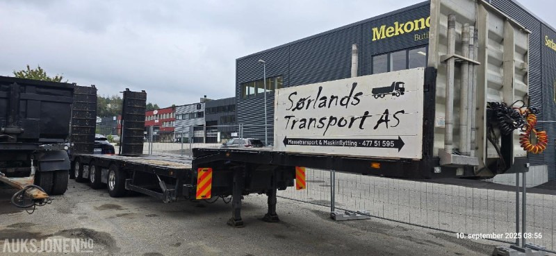 2001 Vang Maskin Tralle Med Senkebord. - Trailer: picture 1 2001 Vang Maskin Tralle Med Senkebord. - Trailer: picture 1