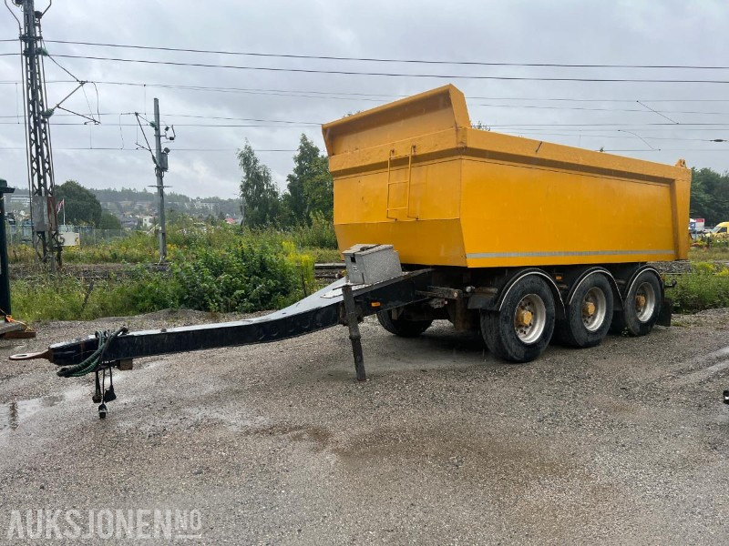 2005 Nor Slep 3-akslet dumperkjerre. - Trailer: picture 2 2005 Nor Slep 3-akslet dumperkjerre. - Trailer: picture 2