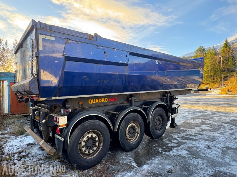 2014 Nor Slep tippsemi med flyttbar King-Pin og vibro på kasse - EU godkjent til 24.04.2026 - Trailer: picture 3 2014 Nor Slep tippsemi med flyttbar King-Pin og vibro på kasse - EU godkjent til 24.04.2026 - Trailer: picture 3