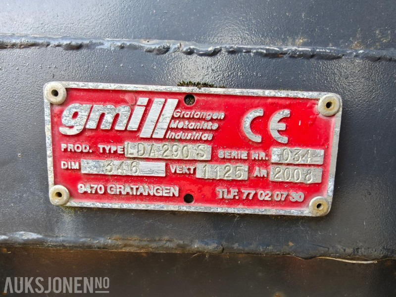2008 GMI Diagonalplog LDA 290S - Med paralellogram - Truck: picture 5 2008 GMI Diagonalplog LDA 290S - Med paralellogram - Truck: picture 5