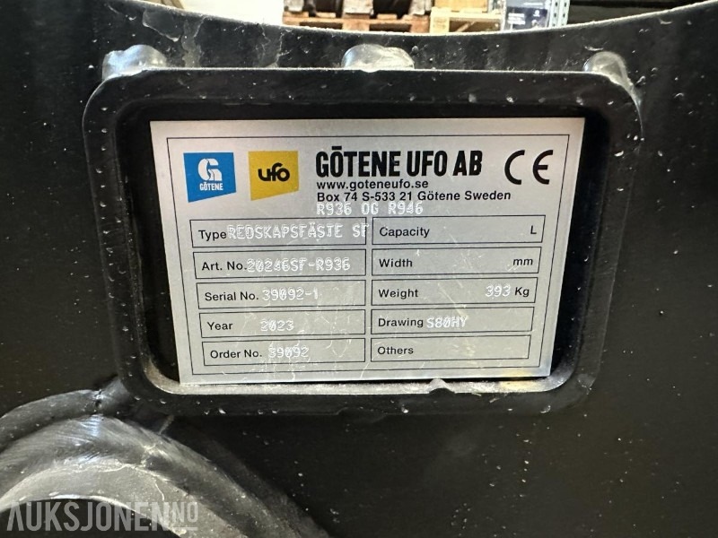 Lease a  UBRUKT Götene Hydraulisk HK-feste S80 UBRUKT Götene Hydraulisk HK-feste S80: picture 9