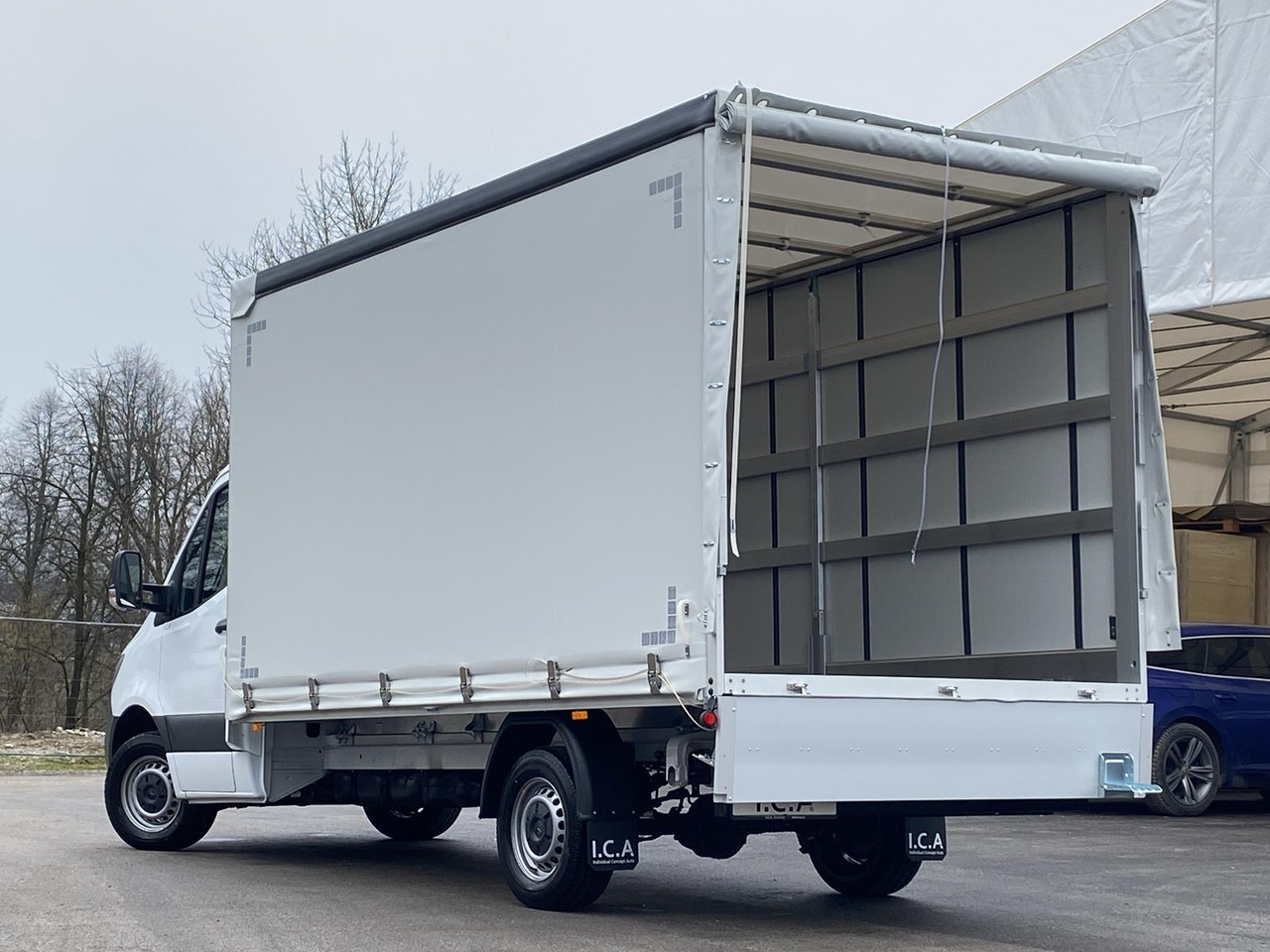 New Curtain side van RENAULT NEW MASTER L3 170PS 1+2 PRITSCHE PLANE 4300MM: picture 9