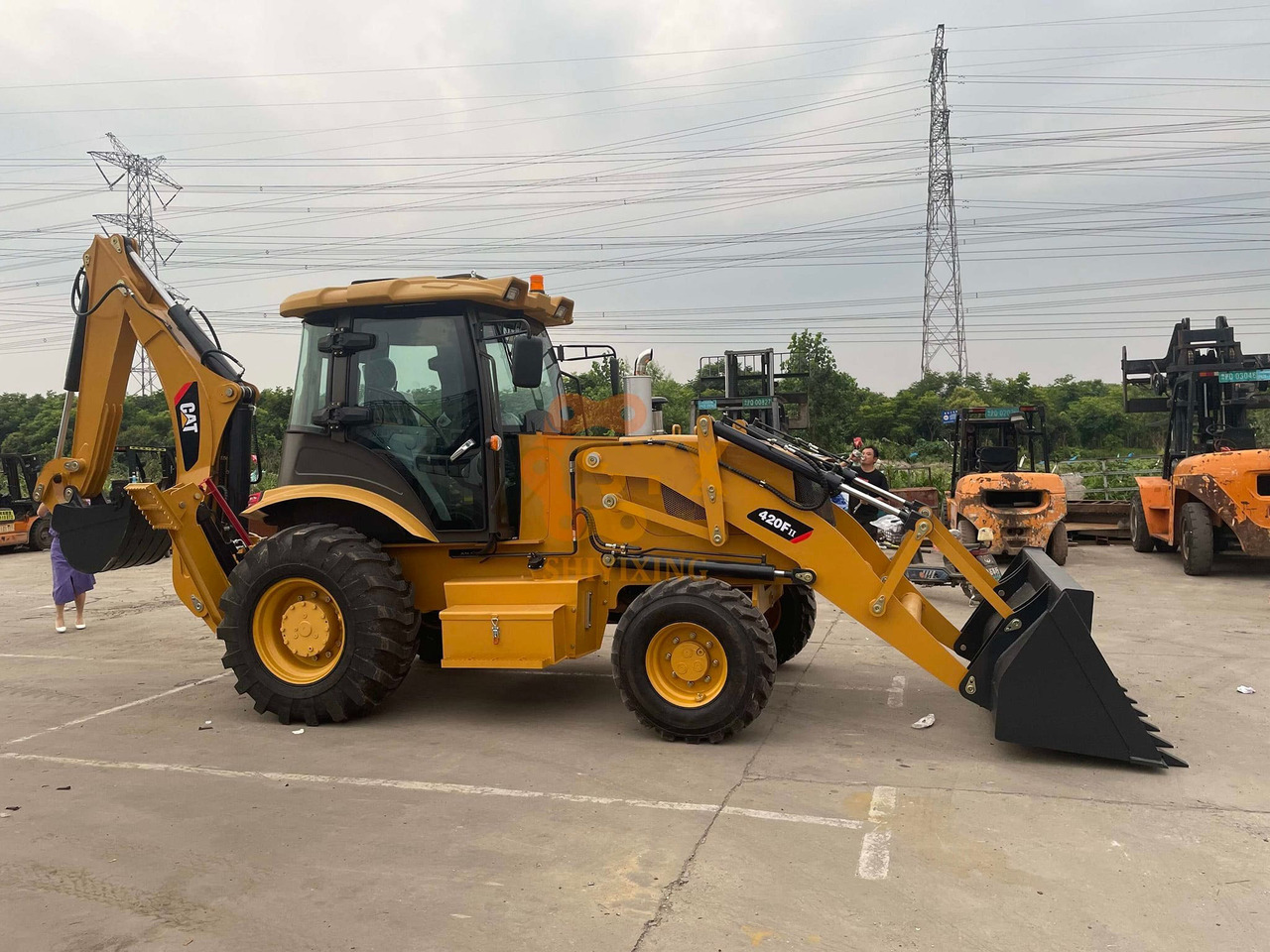 CAT Caterpillar 420F 430 416 JCB 3CX JCB4CX Backhoe Loader - Backhoe loader: picture 4 CAT Caterpillar 420F 430 416 JCB 3CX JCB4CX Backhoe Loader - Backhoe loader: picture 4