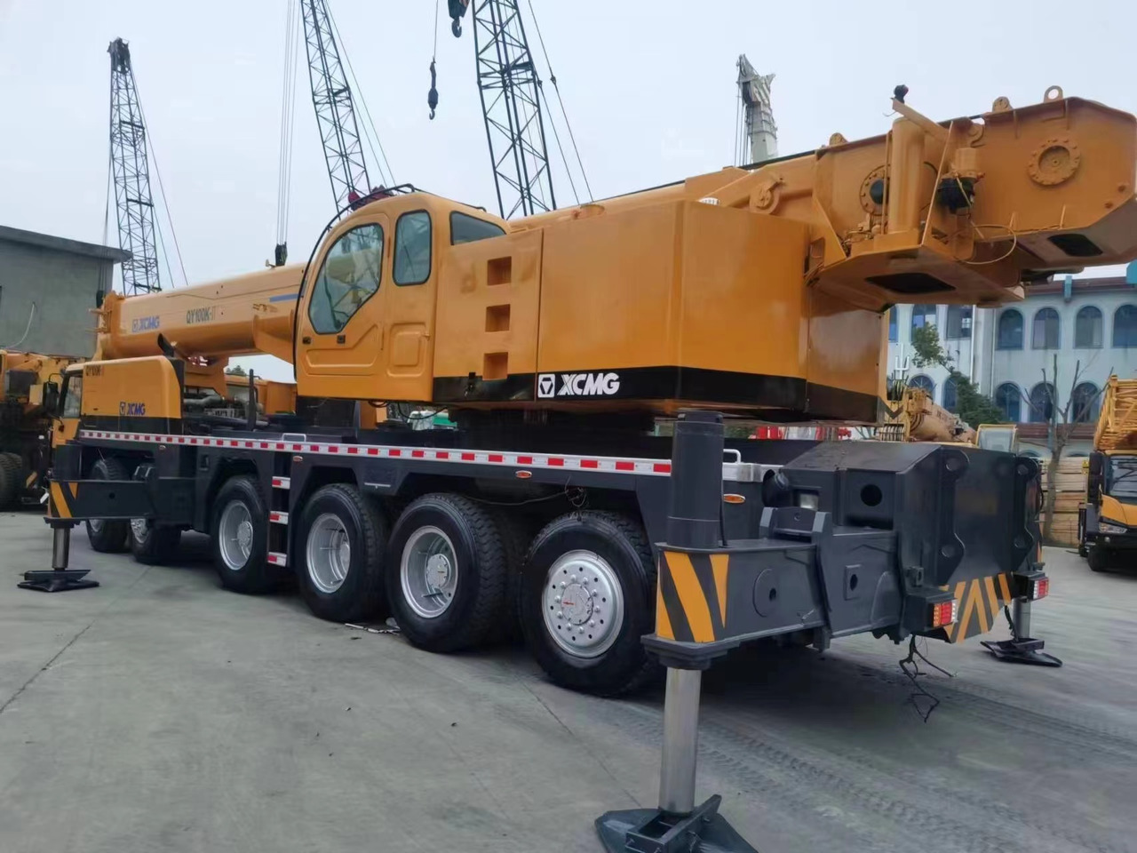 Mobile crane XCMG 100 Ton Used Truck Crane QY100K-II with High Quality for Sale: picture 9
