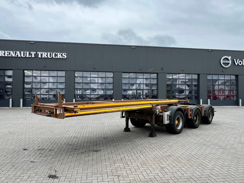Renders Container Slider ROC 18.30 / LZV / Dolly / 20FT - Container transporter/ Swap body trailer: picture 1 Renders Container Slider ROC 18.30 / LZV / Dolly / 20FT - Container transporter/ Swap body trailer: picture 1