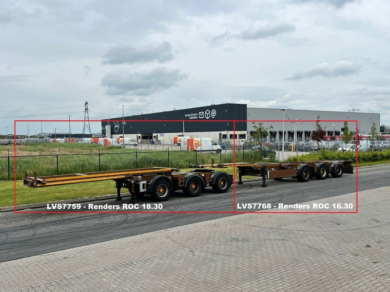 Renders LZV Container oplegger X-Steering / ROC 16.30 + ROC 18.30 - Container transporter/ Swap body trailer: picture 4 Renders LZV Container oplegger X-Steering / ROC 16.30 + ROC 18.30 - Container transporter/ Swap body trailer: picture 4