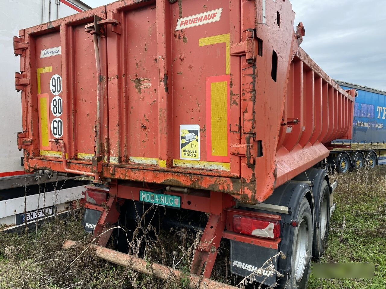 Fruehauf Semiremorca basculabila Aluminiu Agregate PV 6.28 T /// 2 PIECE - Tipper semi-trailer: picture 3 Fruehauf Semiremorca basculabila Aluminiu Agregate PV 6.28 T /// 2 PIECE - Tipper semi-trailer: picture 3