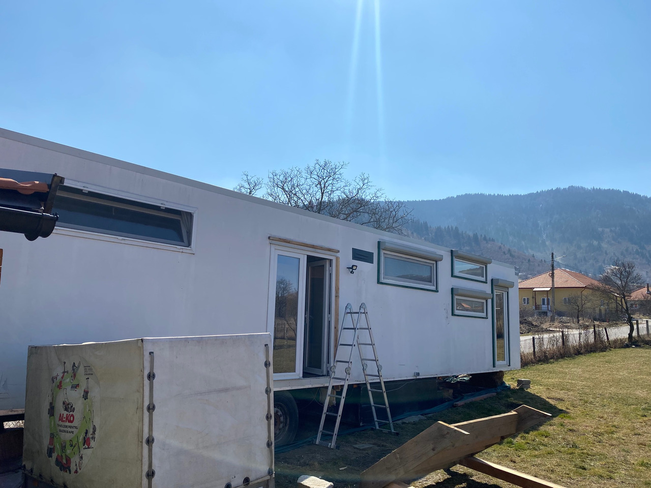 Krone Semiremorca casa mobila Complet Utilata - Construction container: picture 4 Krone Semiremorca casa mobila Complet Utilata - Construction container: picture 4