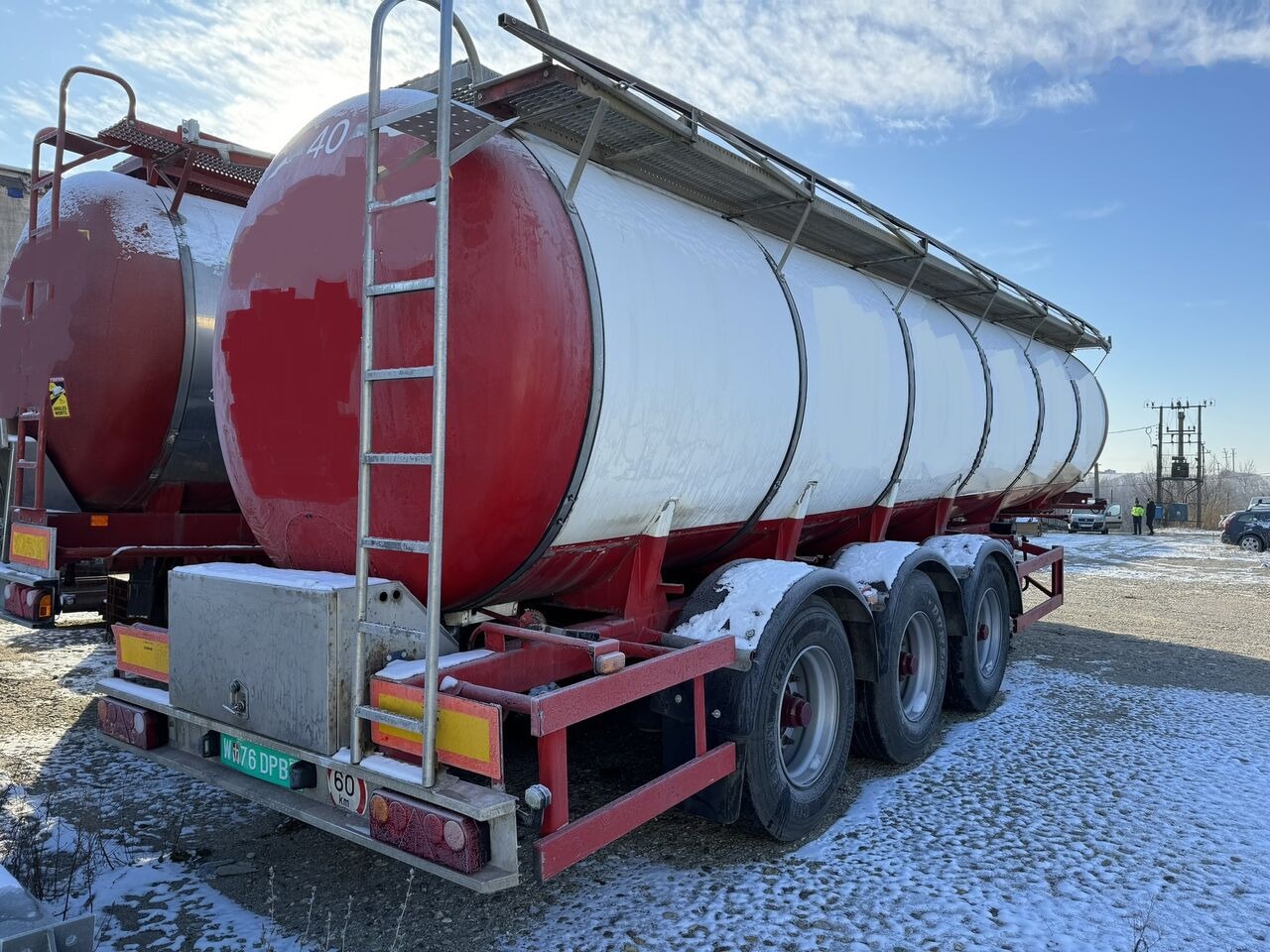 LAG cisterna 30 T - sasiu inox - inox alimentar - 1998 - Tank semi-trailer: picture 4 LAG cisterna 30 T - sasiu inox - inox alimentar - 1998 - Tank semi-trailer: picture 4
