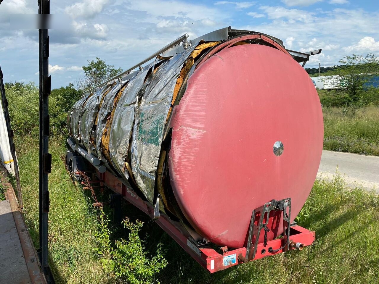 Tank container for transportation of food Magyar REZERVOR CISTERNA INOX ALIMENTAR in stare buna: picture 6