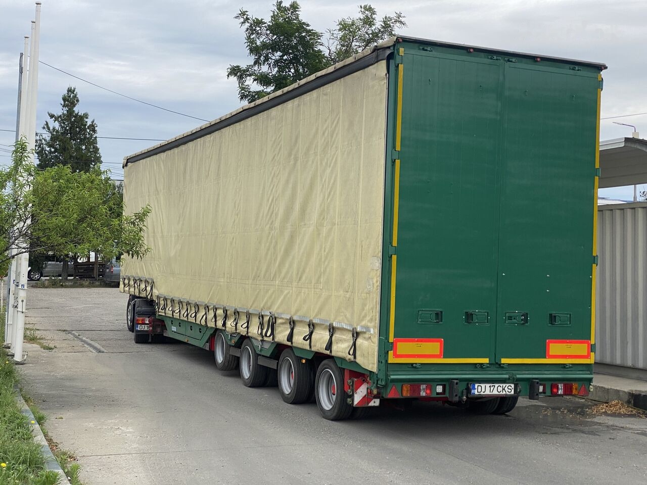 Low loader semi-trailer Meusburger Typ: MPG-4 - trailer combine / tractoare / vole - axe viratoare: picture 25