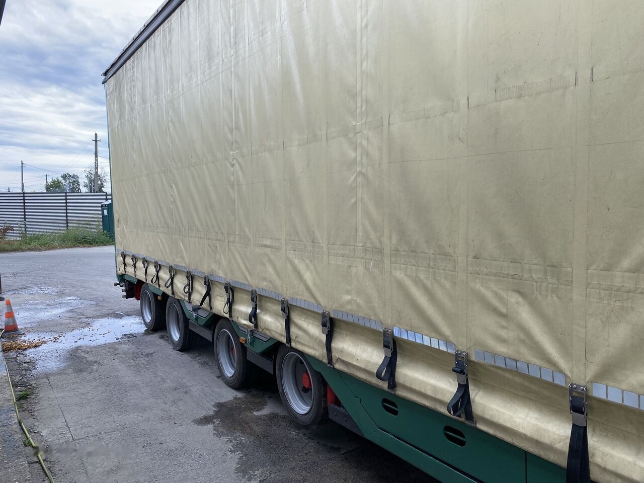 Low loader semi-trailer Meusburger Typ: MPG-4 - trailer combine / tractoare / vole - axe viratoare: picture 28