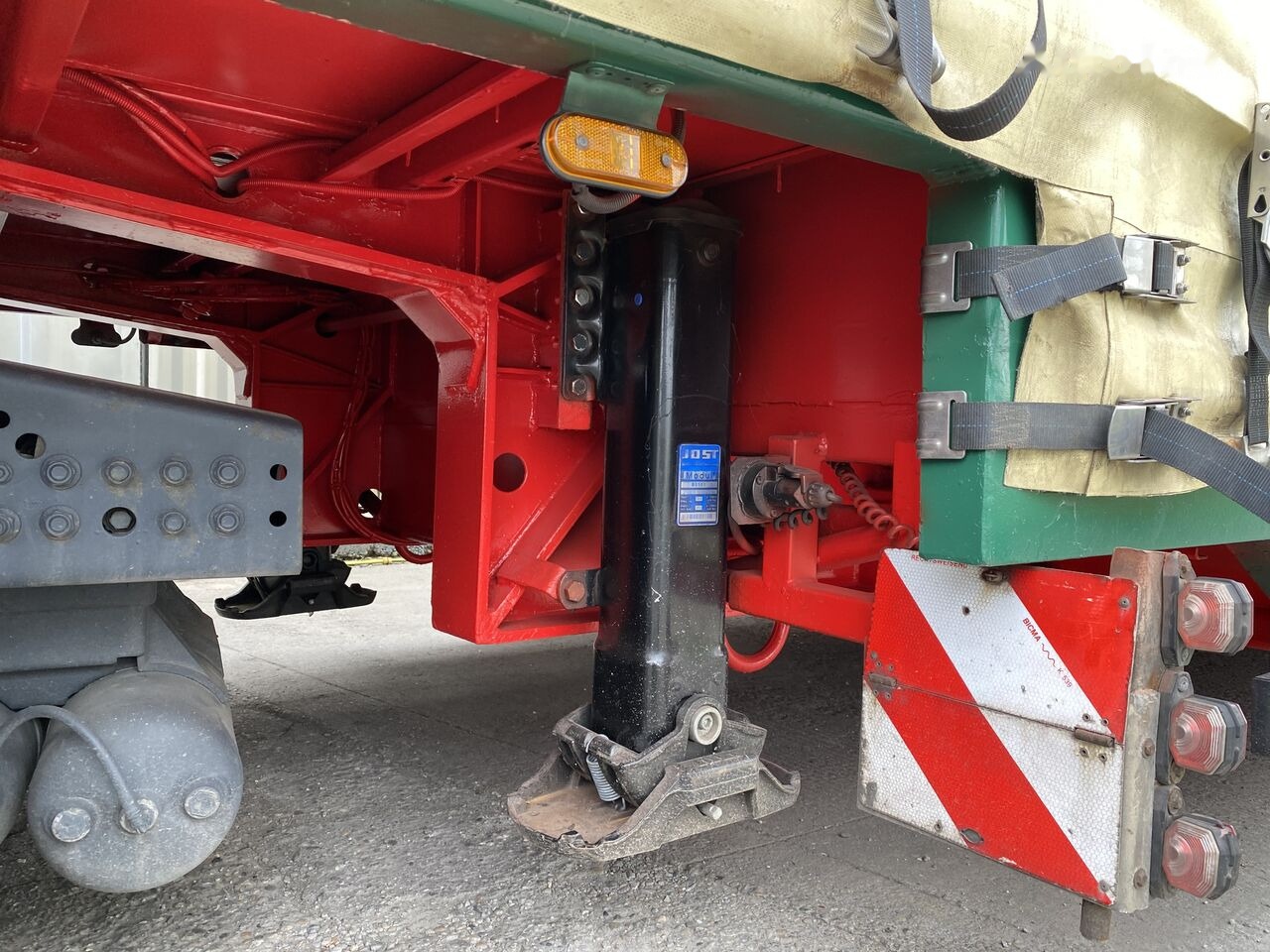 Low loader semi-trailer Meusburger Typ: MPG-4 - trailer combine / tractoare / vole - axe viratoare: picture 18