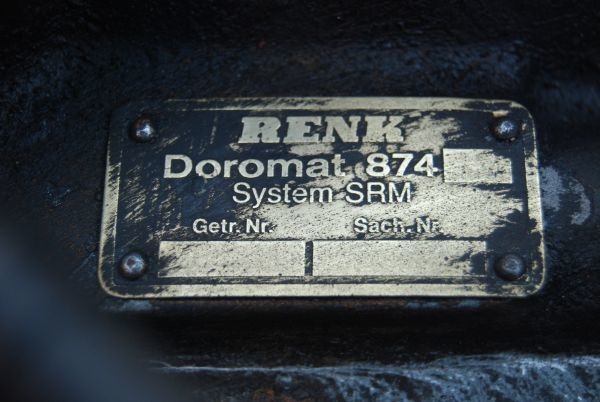 MAN RENK DOROMAT 874 MAN - Gearbox for Truck: picture 5 MAN RENK DOROMAT 874 MAN - Gearbox for Truck: picture 5