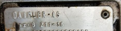 Mercedes-Benz G211-16 truck - Gearbox for Truck: picture 2 Mercedes-Benz G211-16 truck - Gearbox for Truck: picture 2